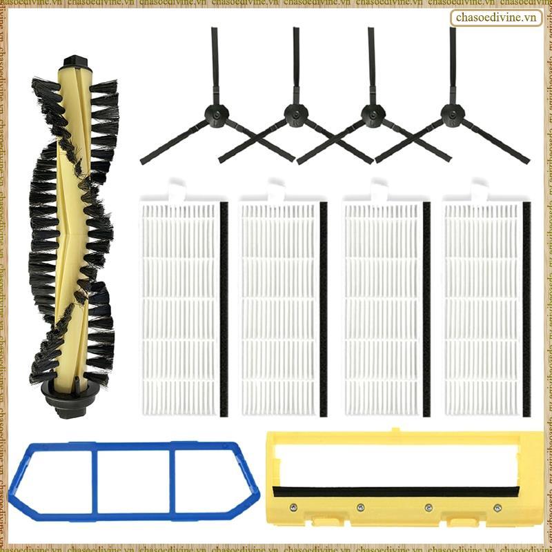 [KYGX] Fit สําหรับ A4 A4S A40 X432 Roller หลักแปรงด้านข้าง Hepa Filter Filter Filter / Spirit H2O หุ