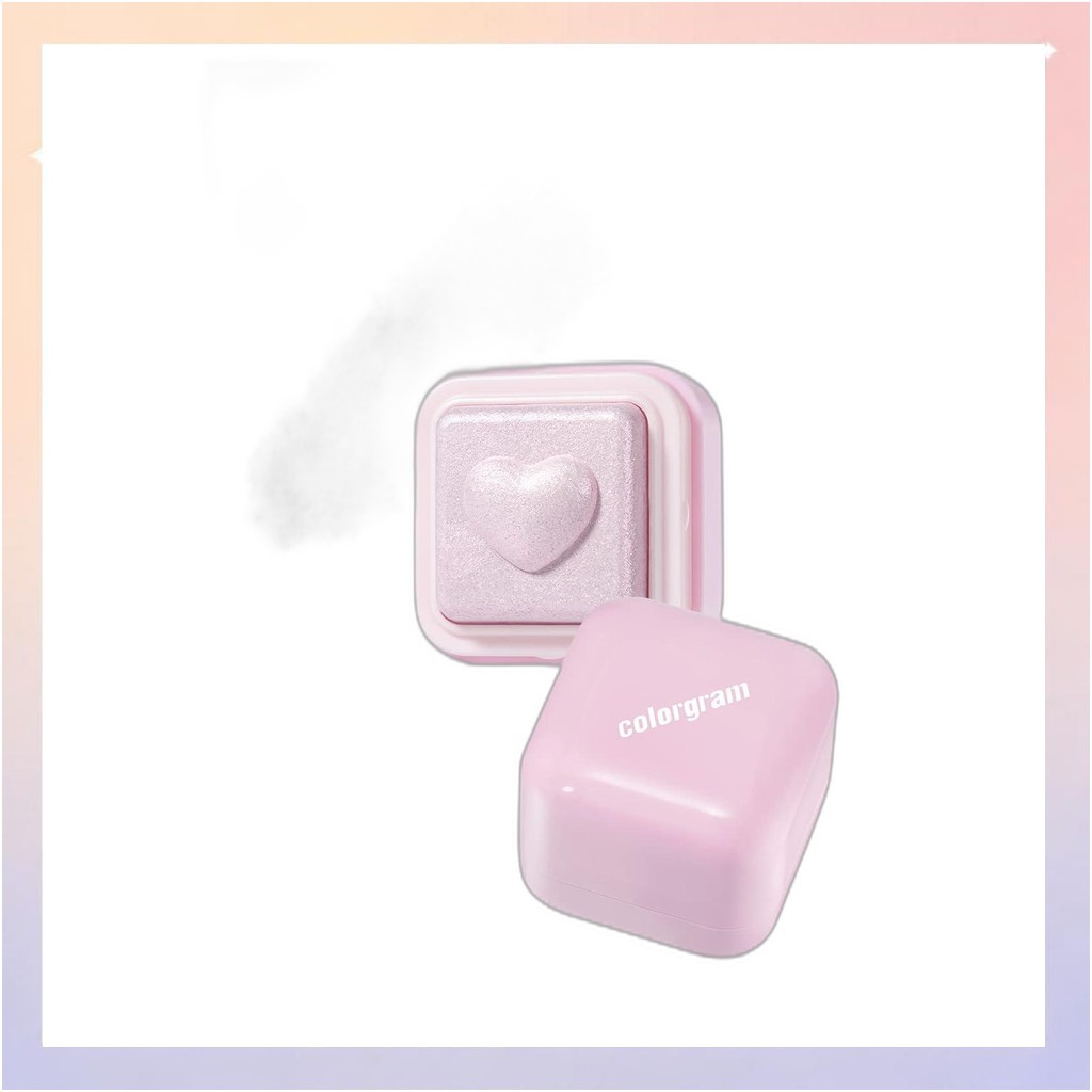 [Colorgram] Milk Bling Heartlighter 02 Pink Heart / Korean Blush / Radiant Glow / ของแท้ 100% โดย pi