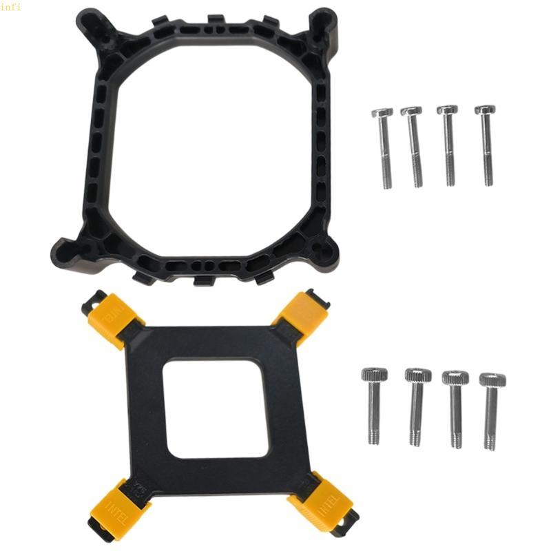 Infi CPU Cooler พัดลมยึดสําหรับ LGA 1150 1151 1155 1156 1366 1700 เมนบอร์ดคอมพิวเตอร์ซ็อกเก็ต Cooler