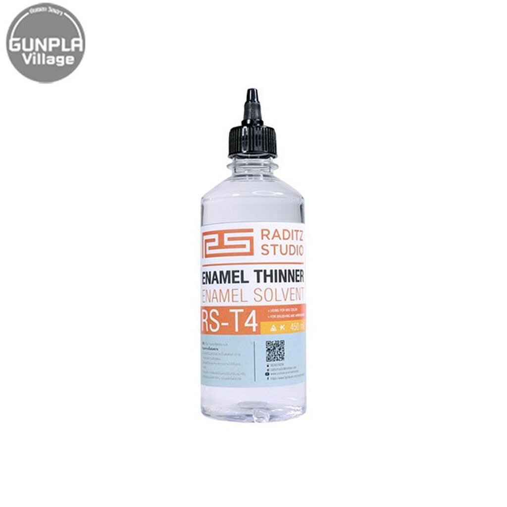 Raditz Studio RS T4 Enamel Thinner 450 ml (Thinner Series) 8858878900048 (สี)