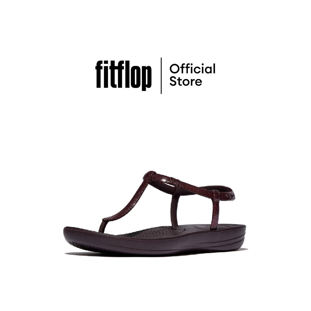 FITFLOP IQUSHION SPLASH GLITTER รองเท้าแตะผู้หญิง รุ่น E2S-C88 สี PURPLE