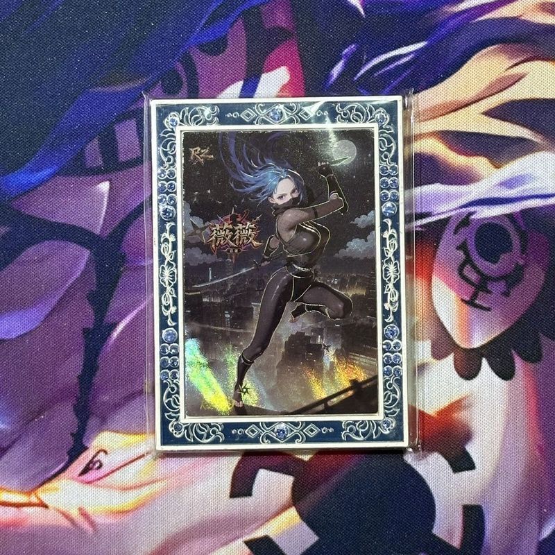 One Piece Metal Diamond Kaweiwei Carrot Cultural Creative RZ Card Slot No. 10/78