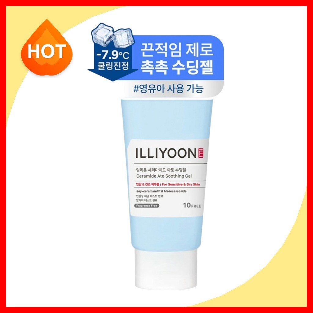 [illyoon] Ceramide Ato Soothing Gel, 175ml, 1pc / Korean Moisturizer / Lightweight Gel / ของแท้ 100%