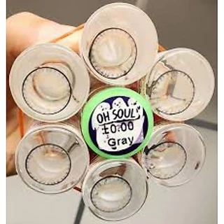 💟 Oh soul (14.5) Ohsoul Pitchylens Pretty doll (จัดยี่ห้อที่มีพร้อมส่ง)สายตา -00 ถึง -1000 brown gray บิ๊กอาย คอนแทคเลน