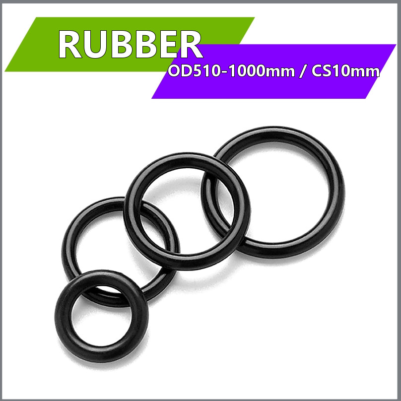 ยาง NBR เหล็กดำ แข็งแรง (1pcs) 【drp】