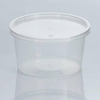 (แพ็ค 25 ชิ้น) ชาม 16oz. + ฝาปิด PP