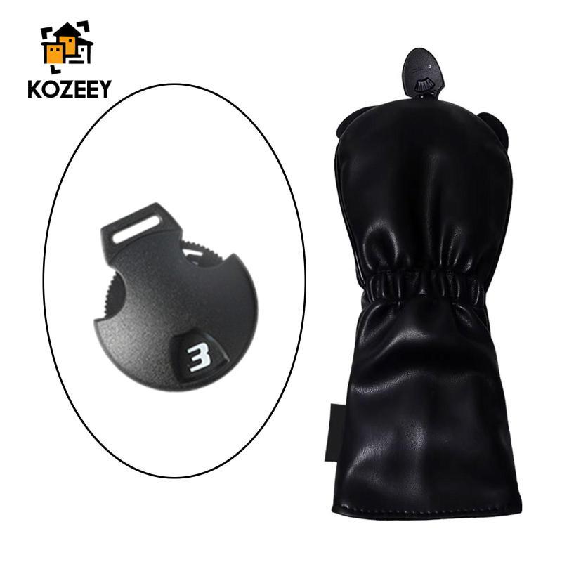 [KOZEEY] Club Head Cover Number Tag Exchange Number -Tag -Setters Number: 3, 4, 5, 7, X Schnalle for