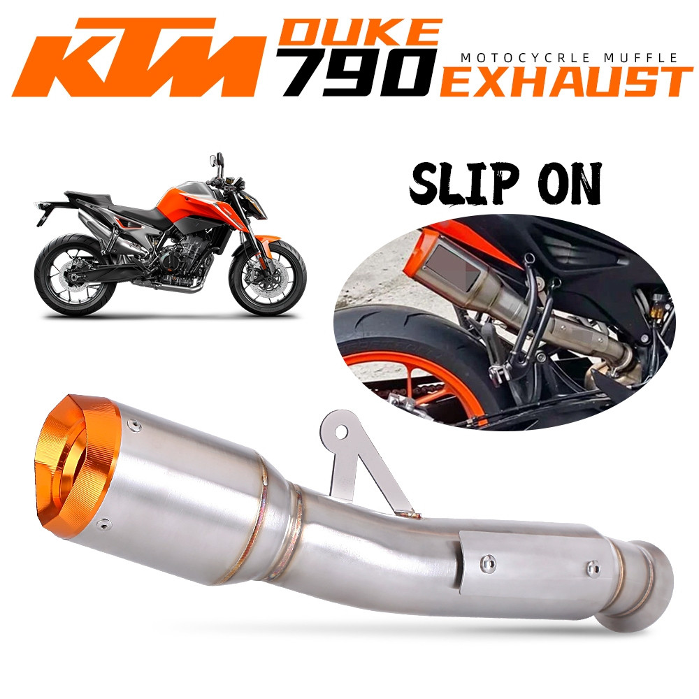 สําหรับ KTM DUKE 790/890 ระบบไอเสียรถจักรยานยนต์ Escape 790 DUKE ไอเสีย duke 890 ท่อไอเสีย