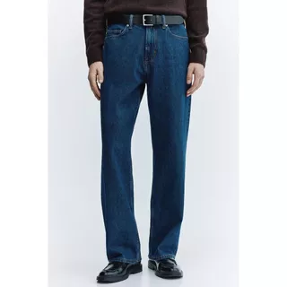 H&M(เอชแอนด์เอ็ม) กางเกงยีนส์ทรงสบาย Men Relaxed jeans 1316883_2