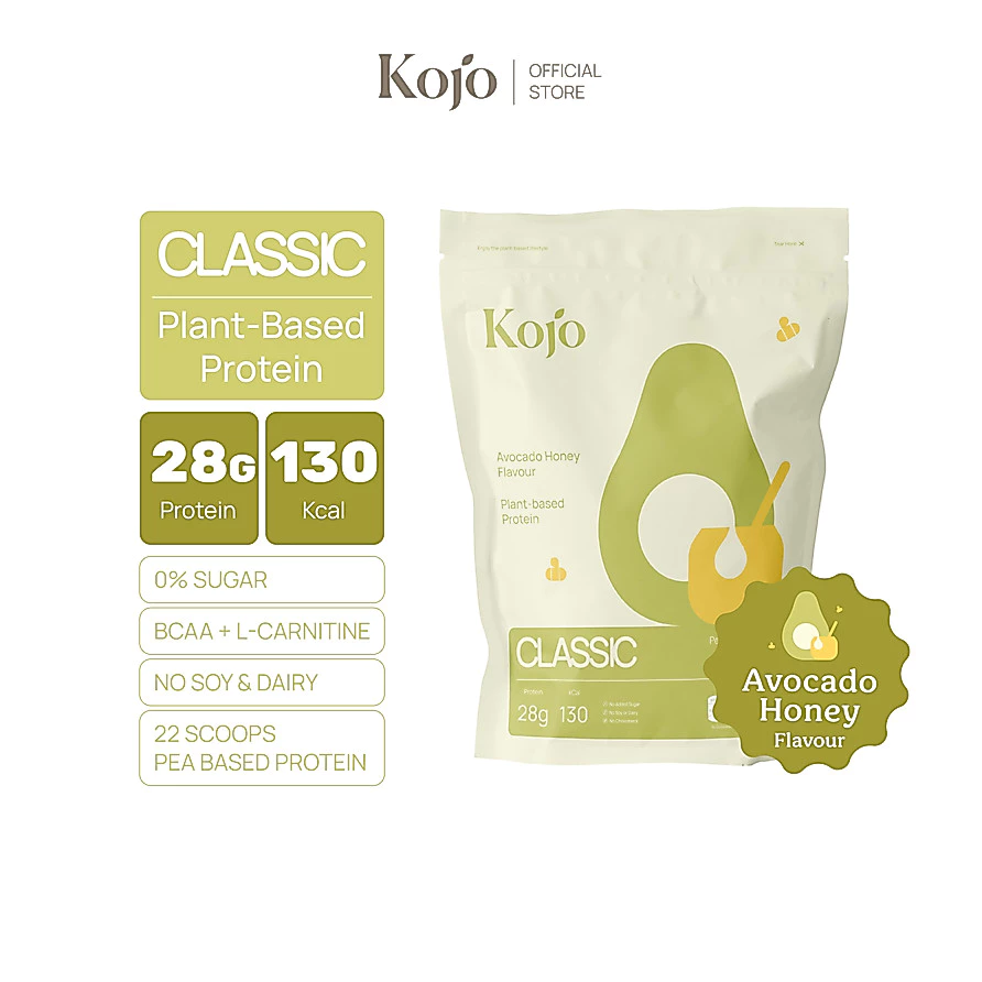 Kojo Classic Plant-Based Protein 770g | โปรตีนจากพืช Hydrolyzed Pea Protein 1 ถุง thumbnail 9