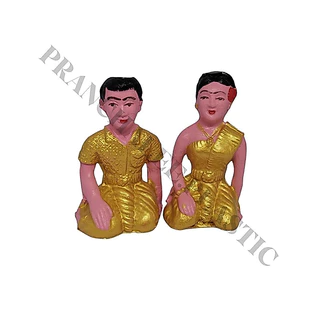 ตุ๊กตาตั้งศาล ตุ๊กตาวางศาลบ่าวรับใช้ชายหญิง สำหรับตั้งศาลและแก้บน