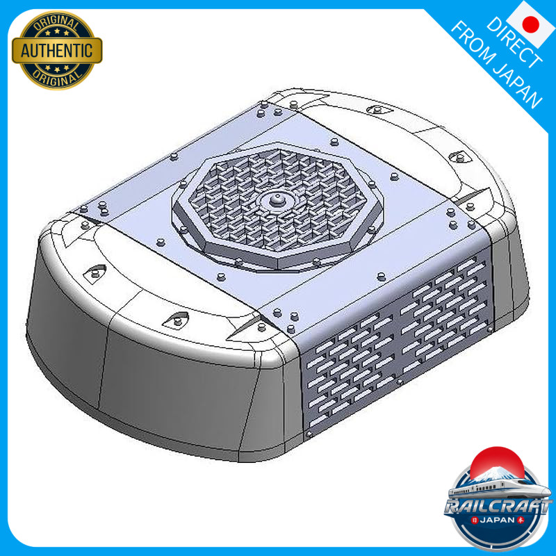 TOMYTEC TOMIX N Gauge Air Conditioning Unit N-AU13B for 500 Series (10 Pieces) Model Train Accessori