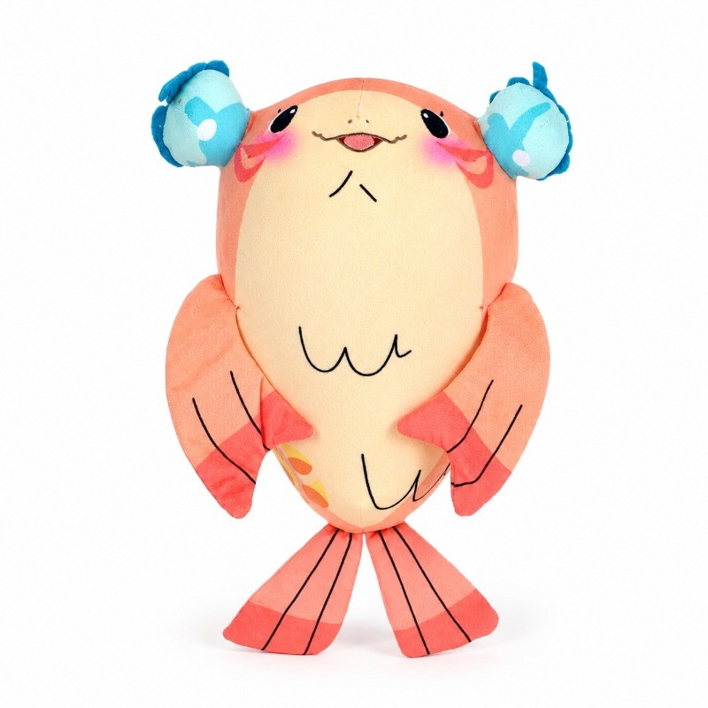 Chao Plush Toy ฉันเป็นตัวแทนของ Mermaid Marriage การ์ตูน Axolotl ตุ๊กตาตุ๊กตาหมอนอะนิเมะนุ่มสําหรับแ