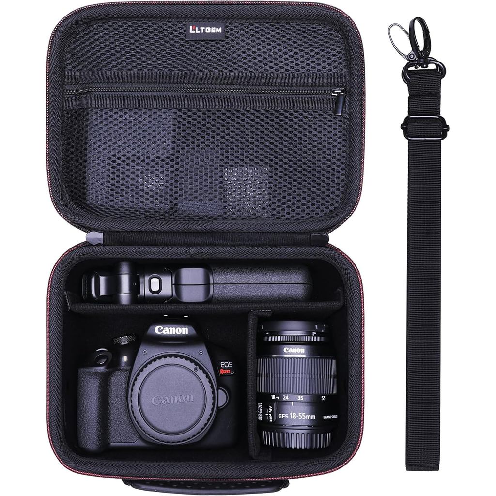 เคสกล้อง เข้ากันได้กับ Canon EOS Rebel T7/R50/R6 Mark II/R100/R50 V/T6/R8/R10/R5 Mark II/RP/R7/5D Ma