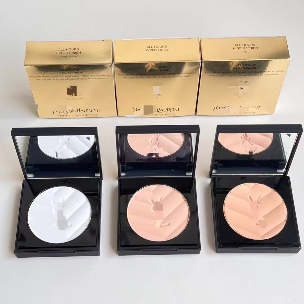 Leather Black y Pressed Powder 7.5g Home YM5F