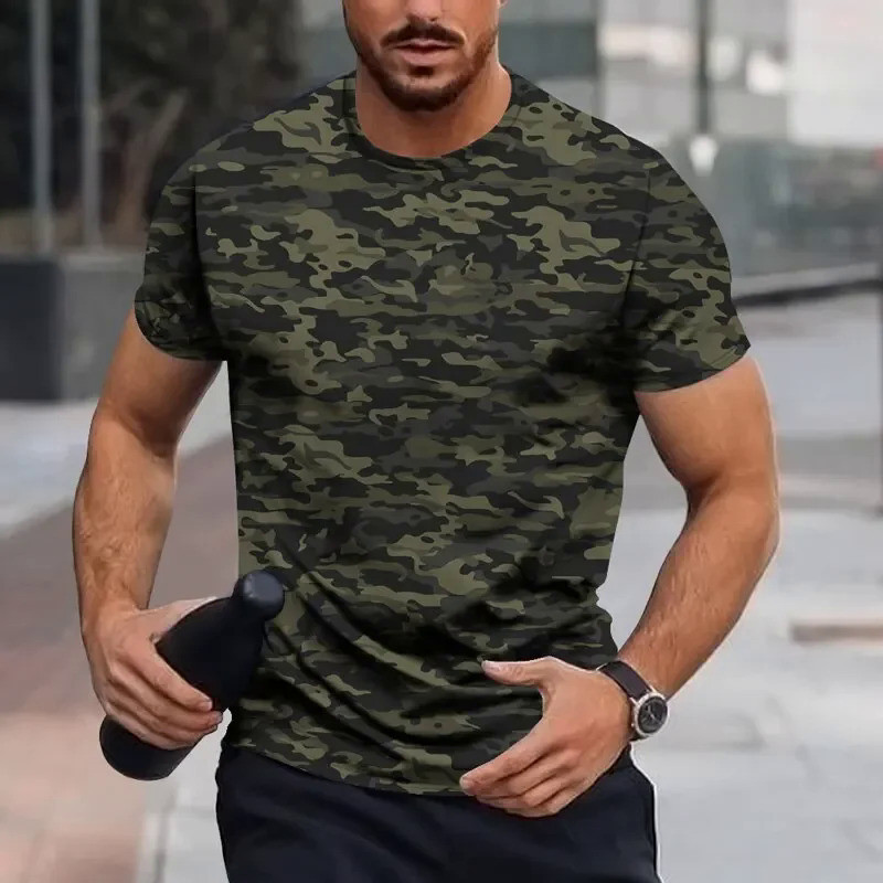 ฤดูร้อนพรางเสื้อยืด3ง พิมพ์ สตรีทแวร์ ผู้ชายผู้หญิงแฟชั่นขนาดใหญ่แขนสั้น โอ-คอ ที เสื้อเด็กประเดิมท็อปส์เสื้อผ้าXS-6XL