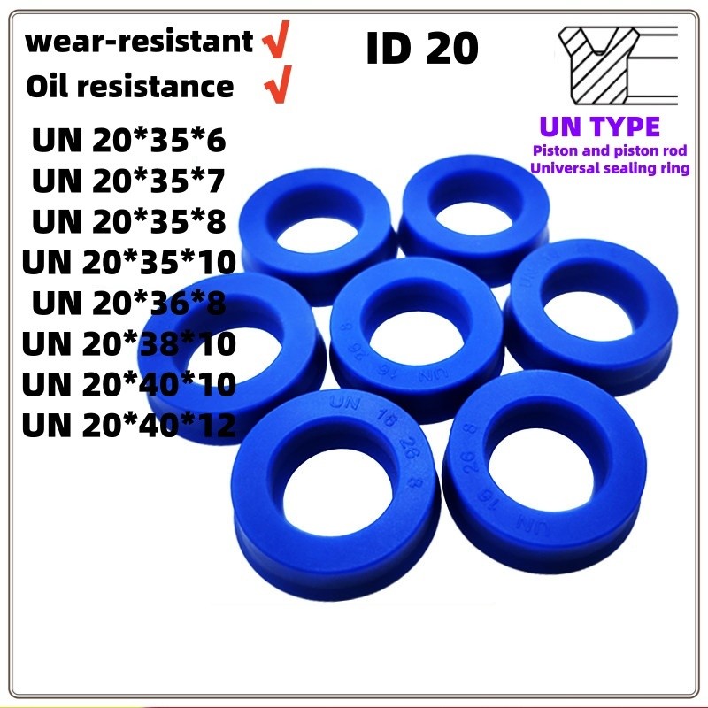 UN20*35/36/38/40*5/6/7/8/10/12 O-แหวนซีล Y-type ยูรีเทนซีลน้ํามันไฮดรอลิก