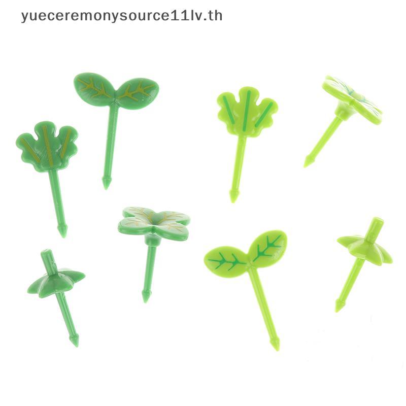 L&Z 8 ชิ้นผลไม้ Vork Tandenstoker ren Salade Tiny Vork Mini Cake Pis สําหรับเด็ก