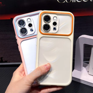 เคส Vivo V70 Case สำหรับคู่รัก เคสแข็งใสกันกระแทก สีลูกกวาด สีโดพามีน พร้อมช่องใส่บัตร เคสโทรศัพท์เรียบง่าย