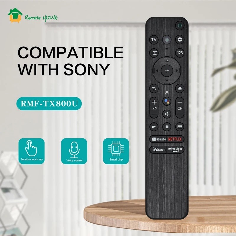 FZ RMF-TX800U เสียงรีโมทคอนโทรลแทนที่สําหรับ Sony 4K XR-75X95K KD-43X80K XR-55A95K XR-77A80K XR-65A9