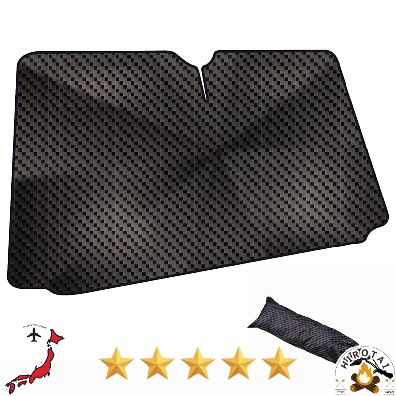 Windshield Sunshade Bonform Graphite Umbrella-Style for Cars 7605-07BK