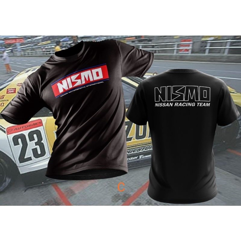 เสื้อยืด Gildan/ เสื้อยืดทีมแข่ง Nismo / เสื้อไมโครไฟเบอร์ / แข่ง