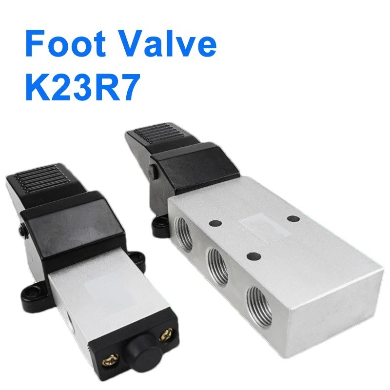 คุณภาพสูงวาล์วเท้านิวเมติกสองตําแหน่ง Five-Way K25R7-8/15, Two-Position Three-Way K23R7-8 Y