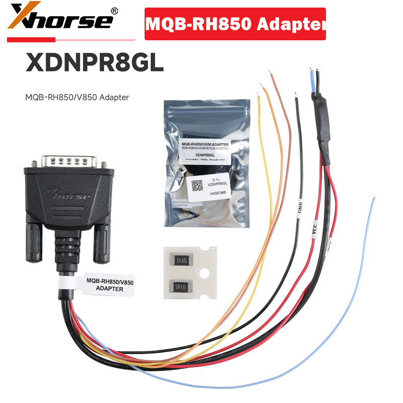 Xhorse XDNPR8GL MQB-RH850/V850 อะแดปเตอร์ทํางานร่วมกับ VVDI KEY TOOL PLUS PAD