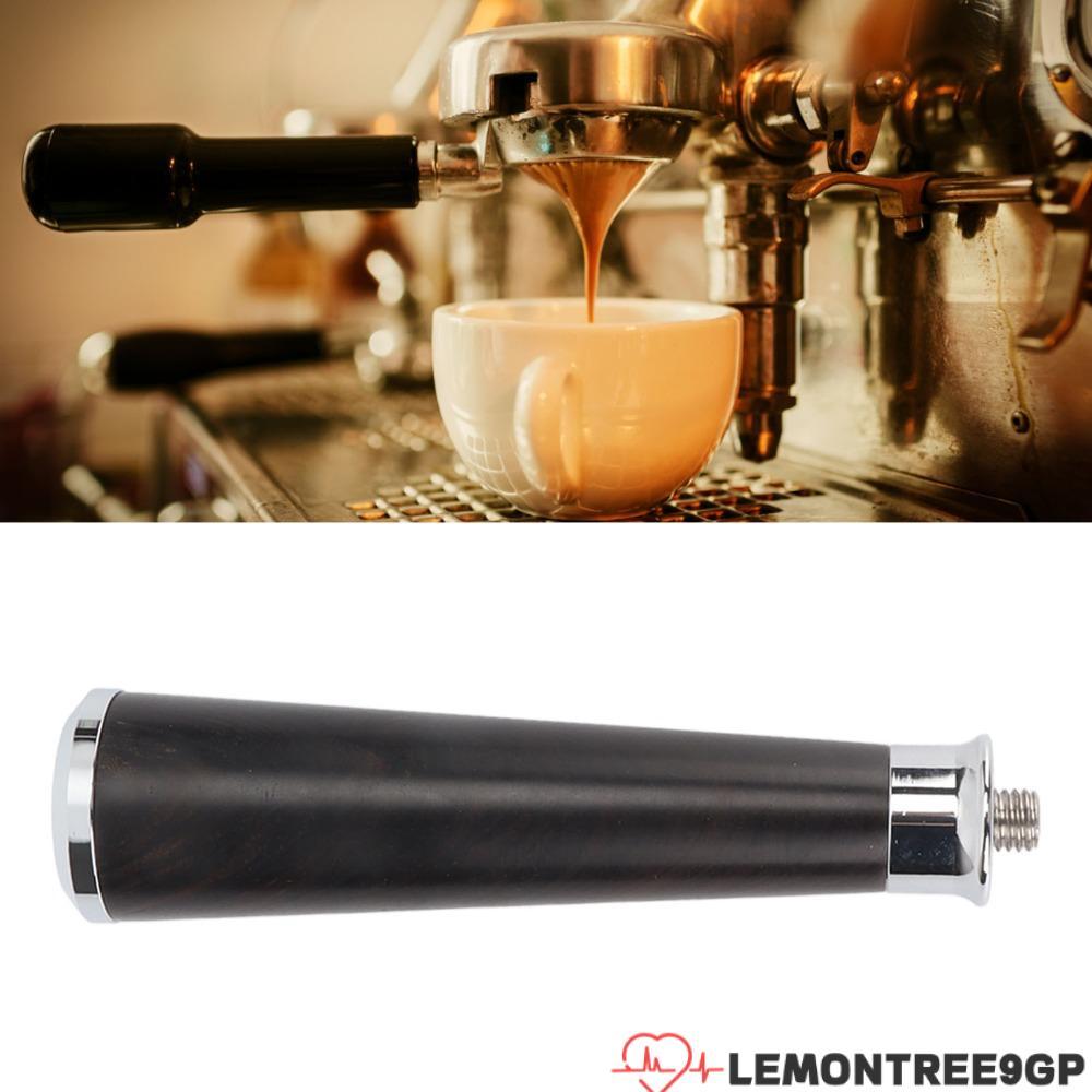 LEMONTREE9GP M10 Portafilter Handle,สีน้ําตาลรอบด้านล่างกาแฟ Portafilter Handle,ทนทานผู้ถือเปลี่ยนส่