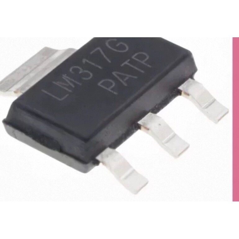 ของแท้ UMW LM317G SOT-223 ปรับแรงดันไฟฟ้า/2.2A ชิปตัวควบคุมแรงดันไฟฟ้าเชิงเส้น