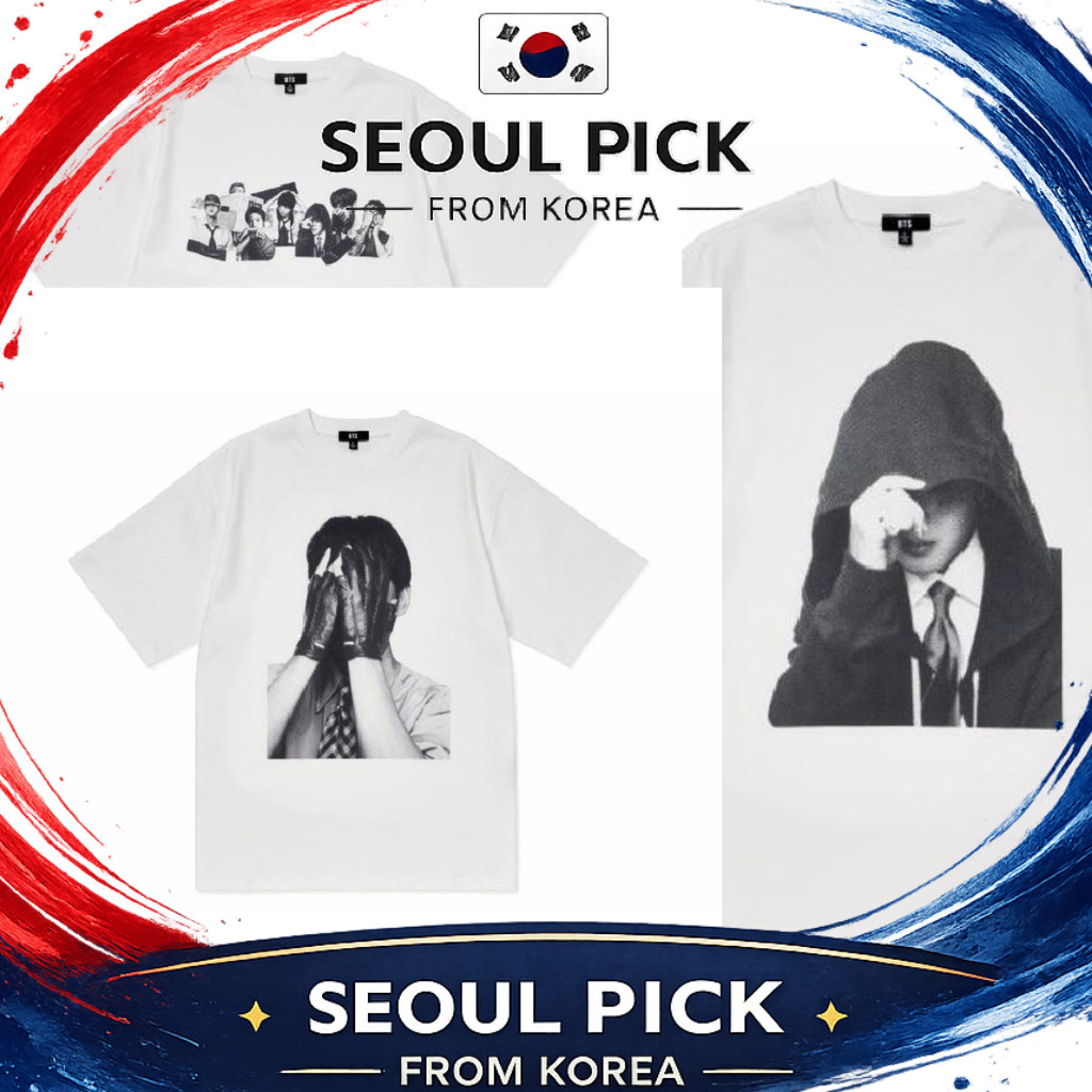 [BTS] เสื้อยืด ARIRANG Merch S/S L Size (Jimin/V/Group) | เครื่องแต่งกายทัวร์อย่างเป็นทางการ BTS ของ