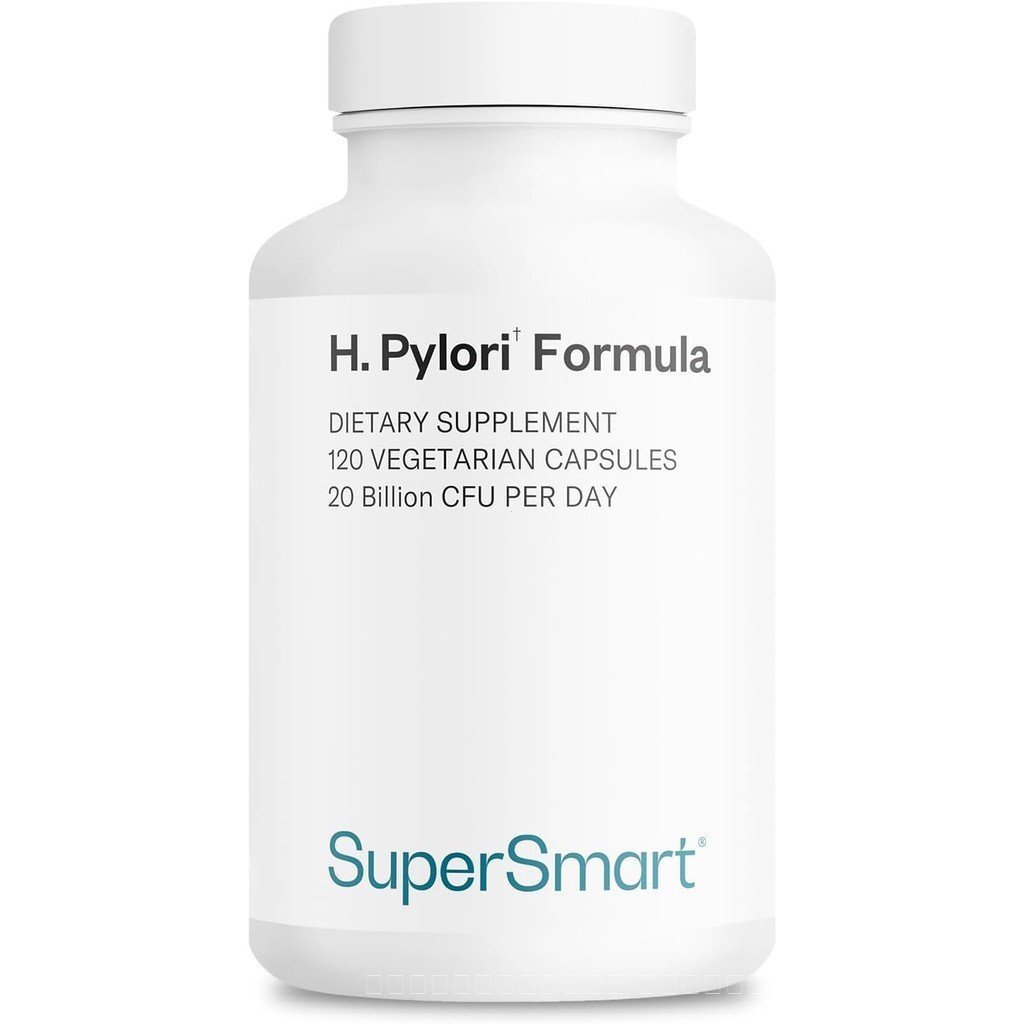 สูตร ซูเปอร์มาร์ท เอช. Pylori 20 Bilion CFU sehari - Suplemen Probiotik Lactobactonia Reuteri DSM 17