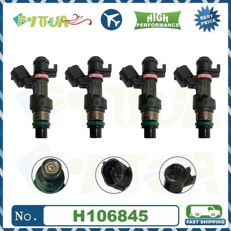 หัวฉีดน้ํามันเชื้อเพลิง 4 ชิ้น H106845 16600-68353R 166006863R สําหรับ Renault Fluence 2.0 16V