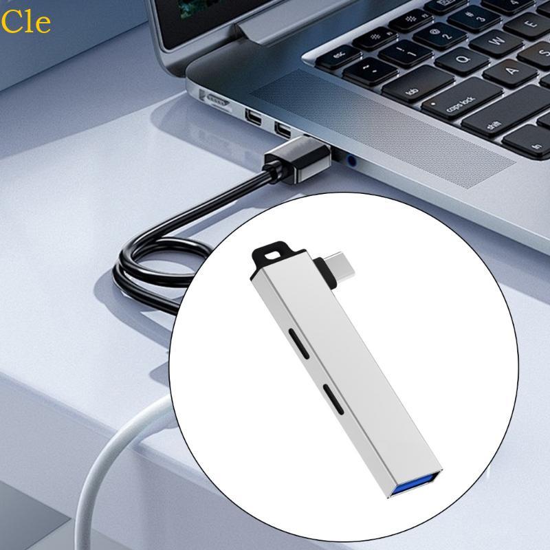 Cle Compactly Type C Hub Type C ถึง 2Type C และ USB Hub USB Splitter อะแดปเตอร์ USB C