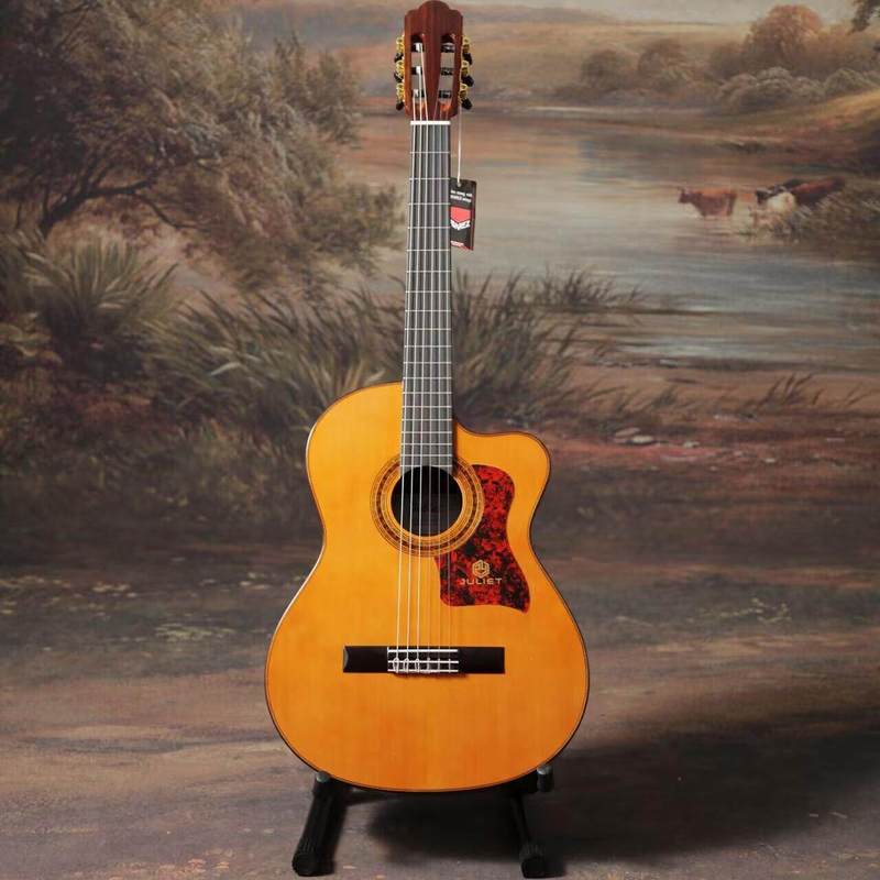 Juliet Guitar Cross-Border Jet R950 Full Single Guitar Electric Case Nylon String กีตาร์คลาสสิก