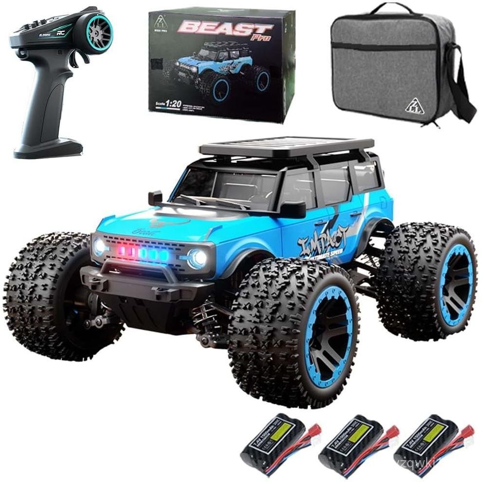 1/18 รถ RC ไร้แปรงถ่านสําหรับผู้ใหญ่, 4x4 Offroad รถบรรทุก All-Terrain, 37mph+ รถ RC เร็วความเร็วสูง