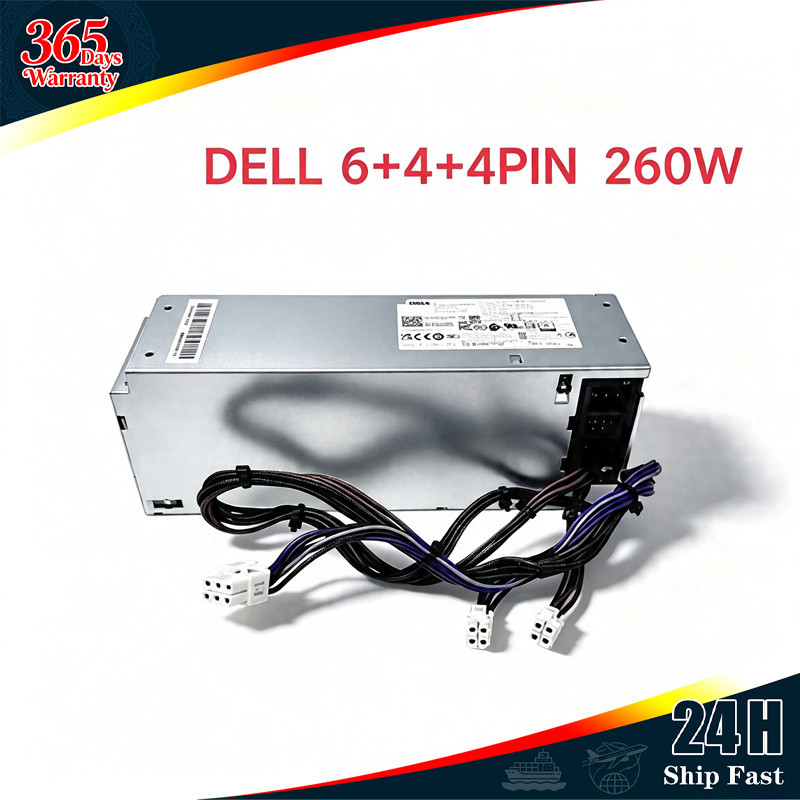 ต้นฉบับ Dell 3080 7080 5080 3090 แหล่งจ่ายไฟ H260 L260 D260 AC260EBM-01