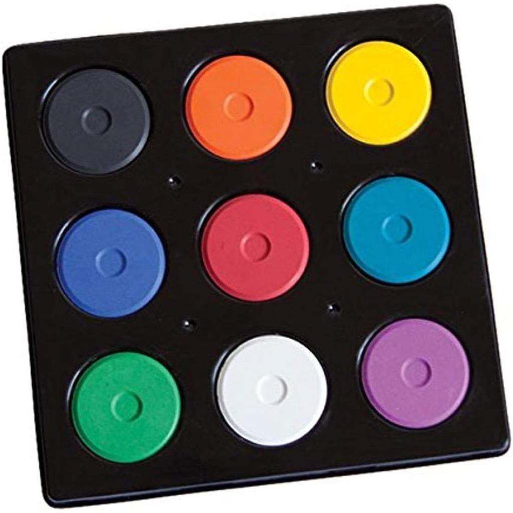 Jack Richeson Mini Tempera 9 สี ชุดถาด