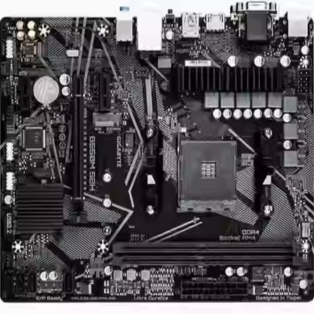 เมนบอร์ด Gigabyte/Gigabyte B450 A320 B550 B450M A520 AM4 เมนบอร์ด [มือสอง]