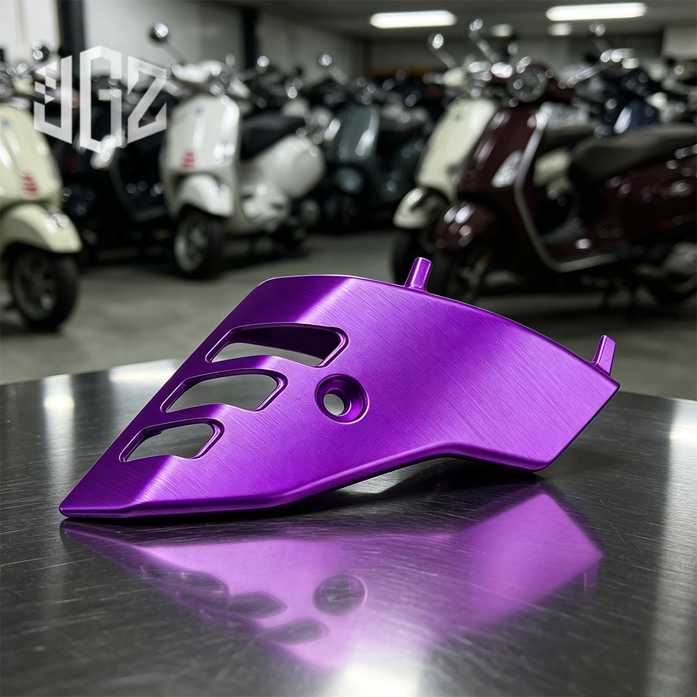 อะไหล่แต่ง Vespa LX125 S125 LXV ฝาครอบโช้คหน้า งาน CNC สวยๆ เพิ่มควา