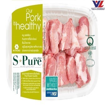 S-Pure Pork Rib ซี่โครงหมู 500G