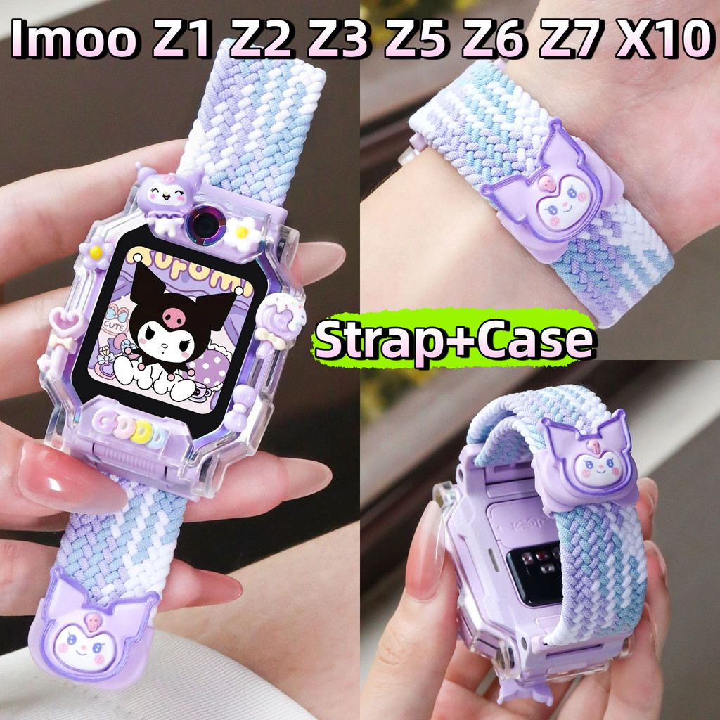 สายรัดแม่เหล็ก + DIY เหมาะสําหรับ Imoo Z1 Z2 Z3 Z5 Z6 Z7 X10 สาย Z1/Z3/Z7 การ์ตูนทอ Imoo Z1 Z2 Z3 Z5