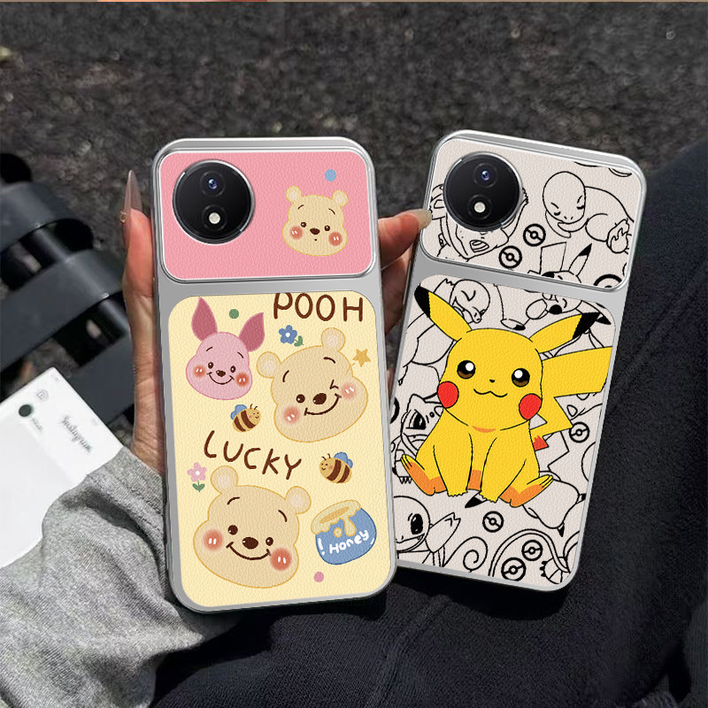 Vivo y02t case vivo y02 y02a case ฝาครอบป้องกันหนังสําหรับอุปกรณ์มือถือพร้อมคุณภาพที่เกี่ยวข้องน่ารั