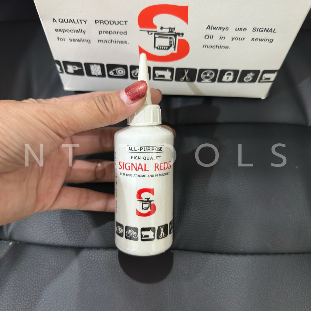 ( ของแท้ ) * ราคาต่อ1 ขวด * SIGNAL REDS น้ำมันจักร น้ำมันหล่อลื่น น้ำมันอเนกประสงค์ ขนาด 40 ml