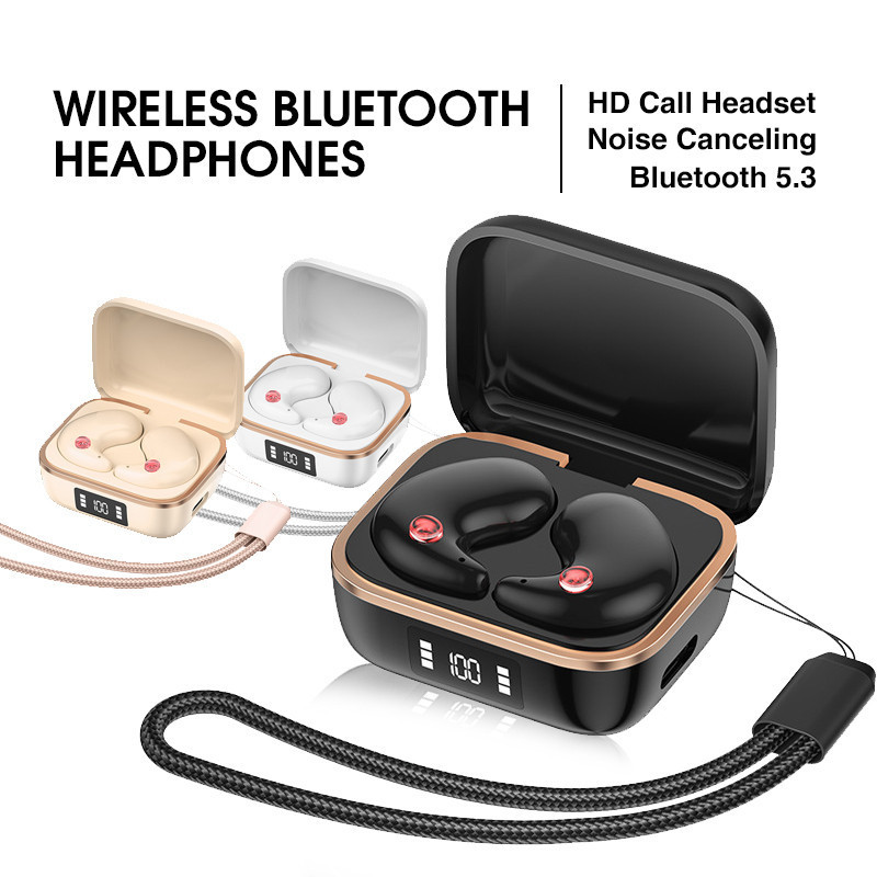 J11 ไร้สายบลูทูธ 5.3 หูฟัง Sleepbuds หูฟังชนิดใส่ในหู HD สเตอริโอกีฬากันน้ํา Burstod