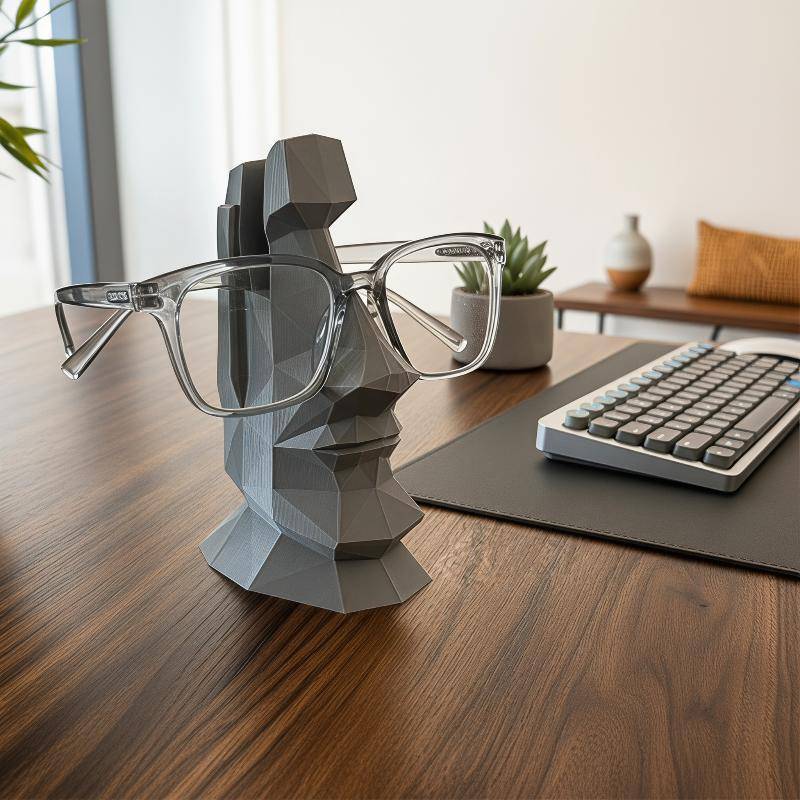 BRED ที่ใส่แว่นตาที่ไม่ซ้ํากัน Creative Quirky Fun Shaped Desktop Organizer กันน้ําสําหรับห้องนอนห้องนั่งเล่นโต๊ะใช้.