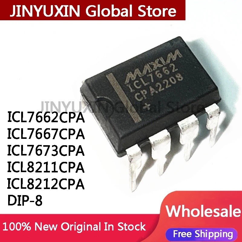 5 ชิ้น ICL762CPA ICL762 ICL7667CPA ICL7667 ICL7673CPA ICL7673 ICL8211CPA ICL8211 ICL8211 ICL8212CPA 