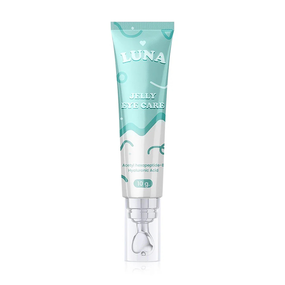 LUNA Jelly Eye Care Lower Eye Cream Brightens Eyes Cooling Massage Head 10g