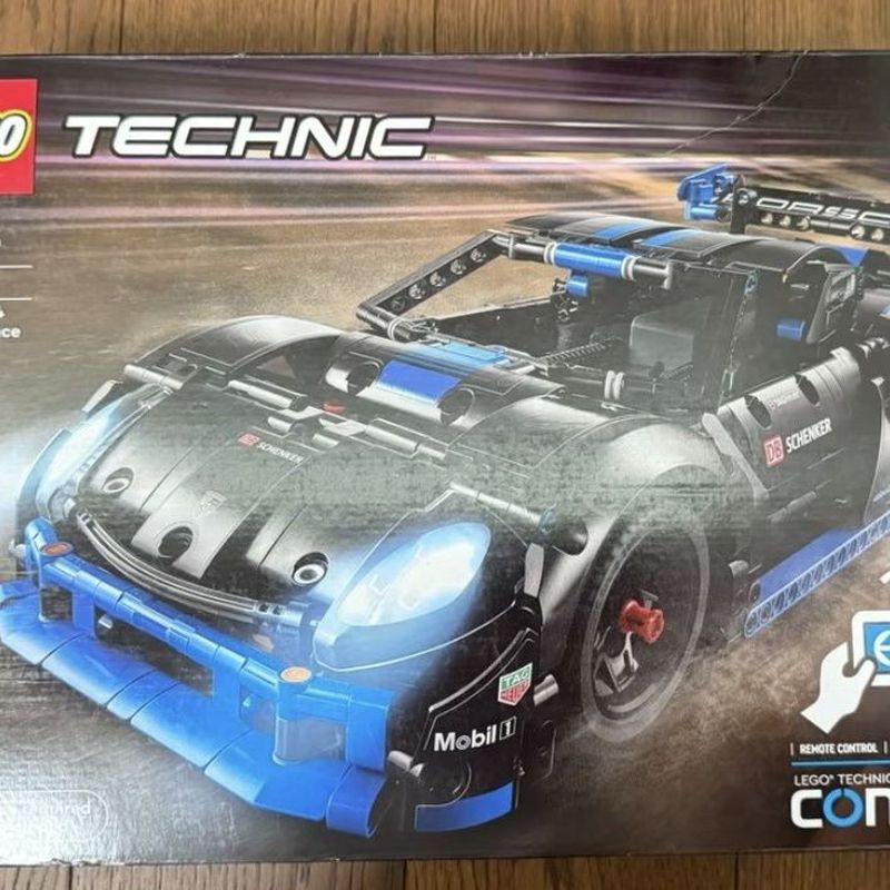[] 42176 Porsche GT4 Series Mechanical Racing Car Building Block ของเล่นของขวัญ
