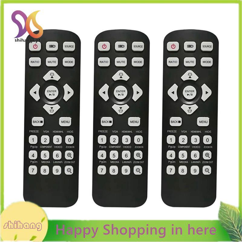 3PCS T-2501 สําหรับโปรเจคเตอร์ 3D รีโมทคอนโทรล X1123H X118 X118AH X118H X1223H X128H X1323WH X138WH 